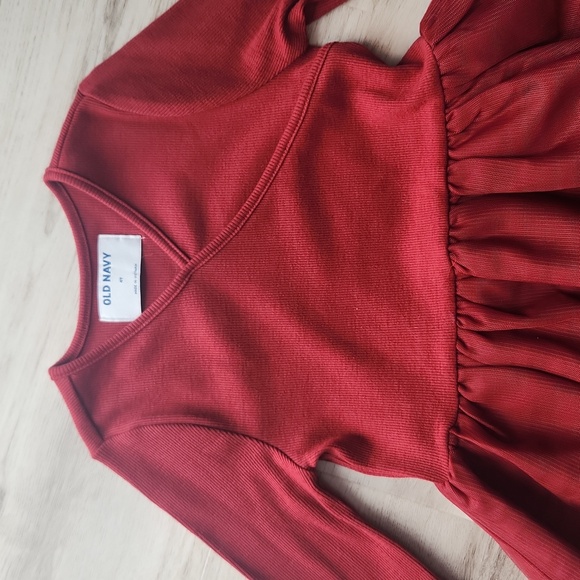 Old Navy Toddler Girl's Mock Wrap Dress - Picture 2 of 7